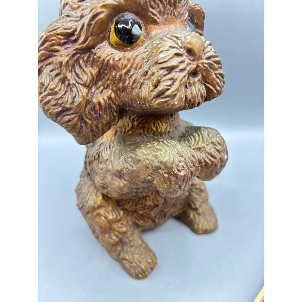 Vintage 1994 Universal Statuary Corp Poodle Dog Figurine USA 8.5‎ Inch